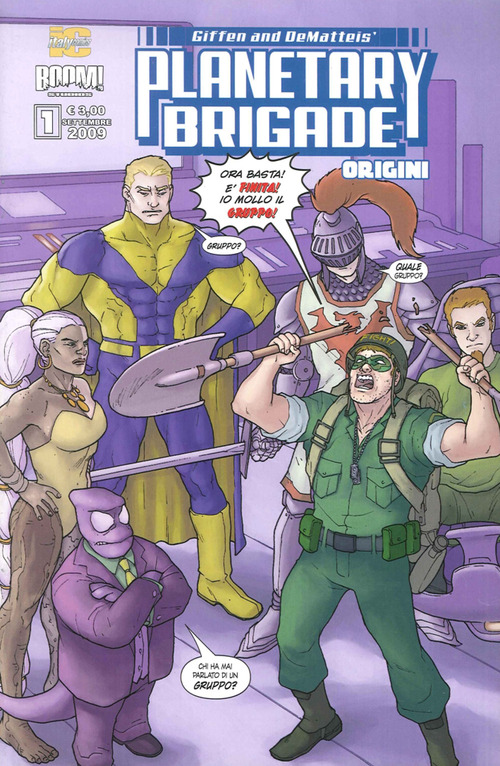 Planetary brigade. Origini