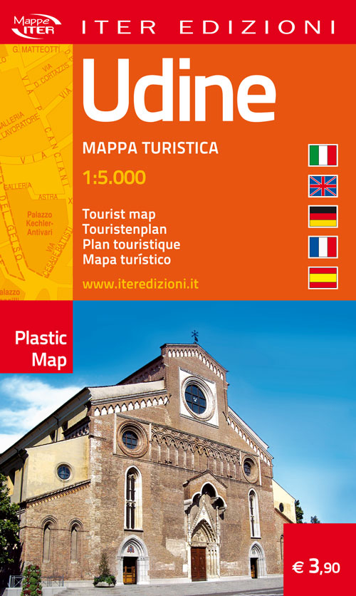 Udine. Mappa turistica 1:5.000