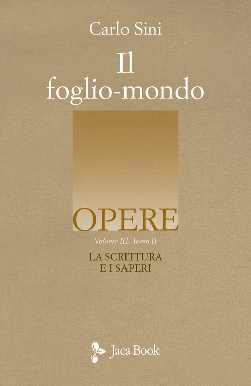 La scrittura e i saperi