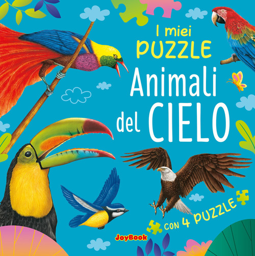 Animali del cielo. Libro puzzle