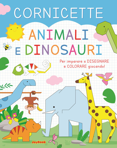 Animali e dinosauri. Cornicette