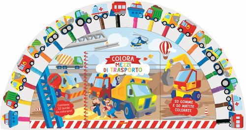 Colora i mezzi di trasporto