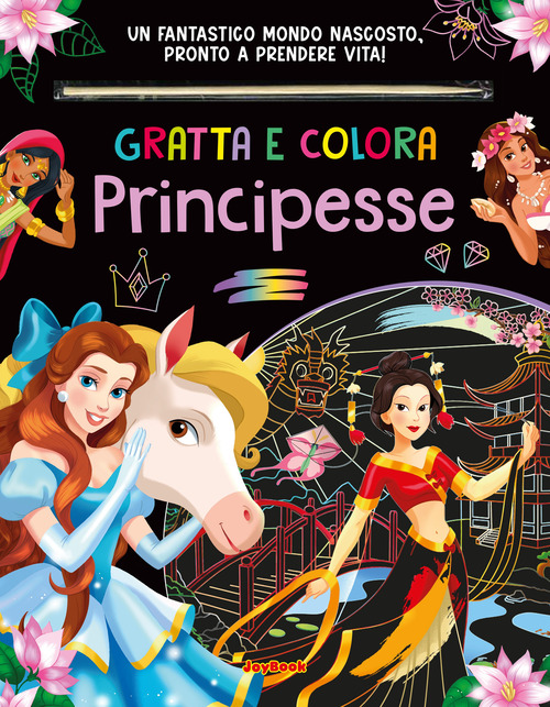 Principesse. Gratta e colora