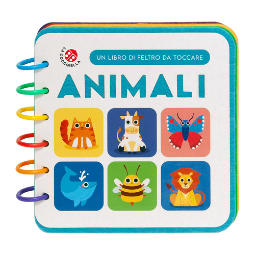 Animali. Un libro di feltro da toccare