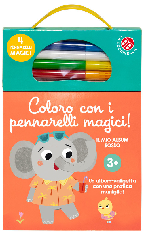 Coloro con i pennarelli magici 3+. Album rosso