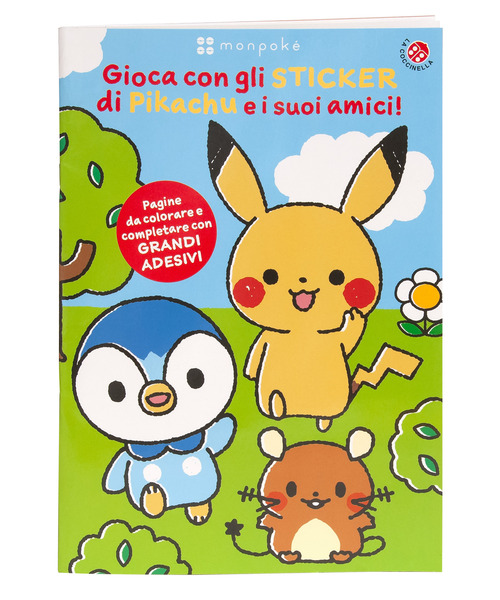 Gioca con gli sticker di Pikachu e i suoi amici! Monpokè