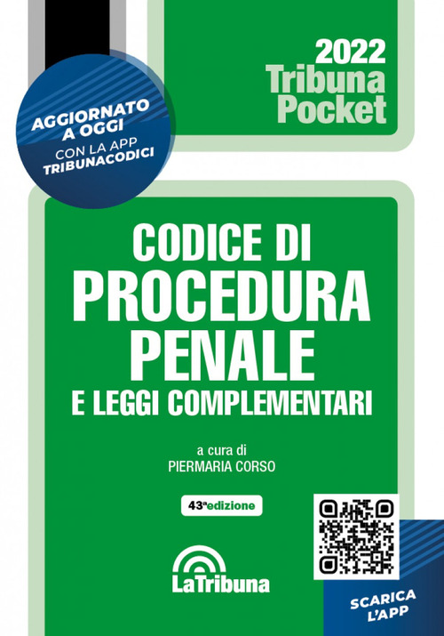 Codice di procedura penale e leggi complementari