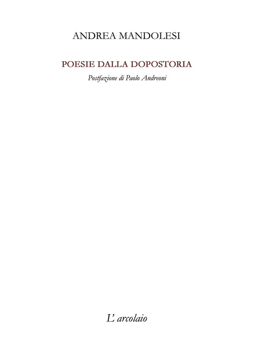 Poesie dalla dopostoria