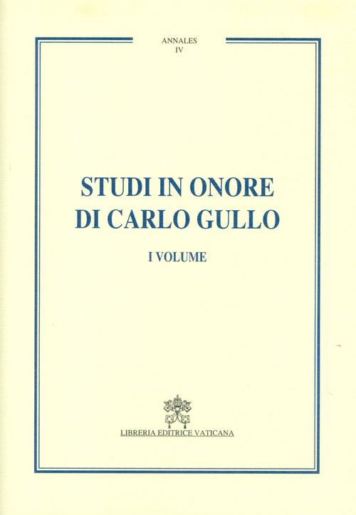 Studi in onore di Carlo Gullo