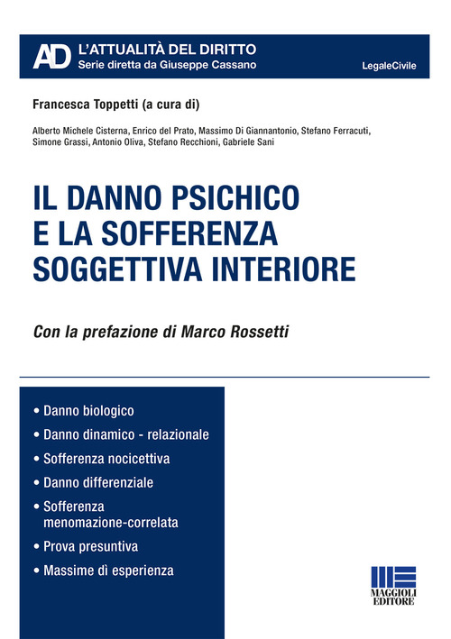 Il danno psichico e la sofferenza soggettiva interiore