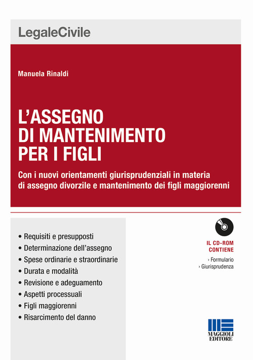 L'assegno di mantenimento per i figli