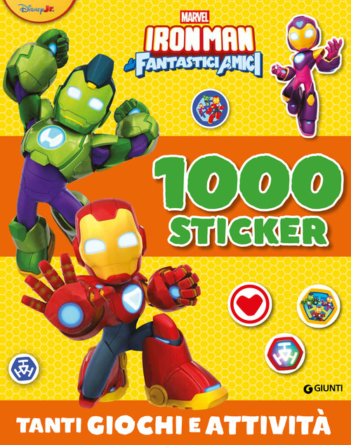 Iron Man e i suoi fantastici amici. 1000 stickers