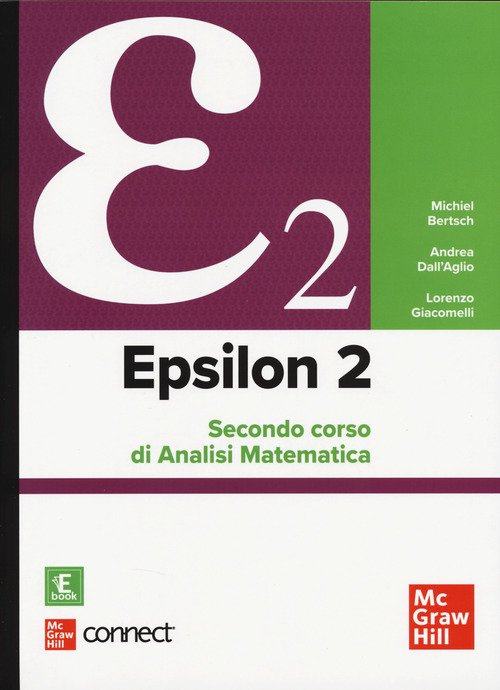 Epsilon 2. Secondo corso di analisi matematica