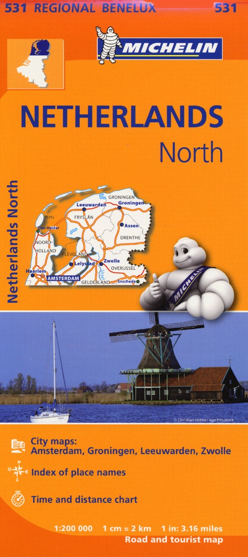 Netherlands North 1:200.000