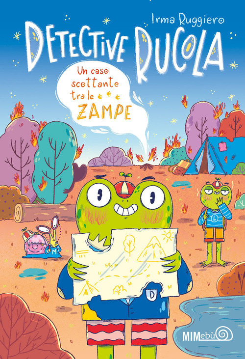 Un caso scottante tra le zampe. Detective Rucola