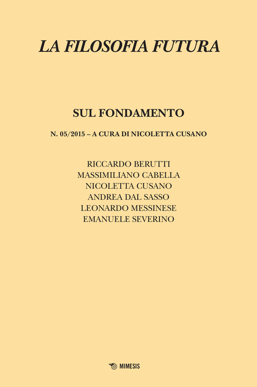 La filosofia futura