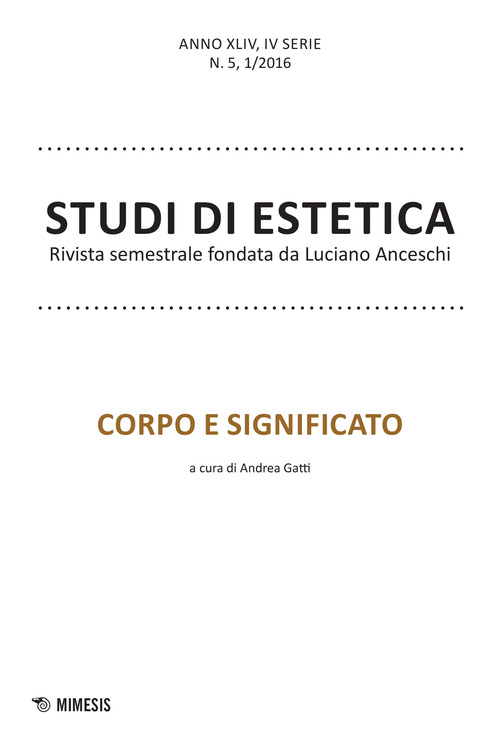 Studi di estetica