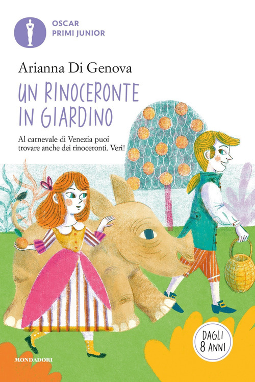 Un rinoceronte in giardino