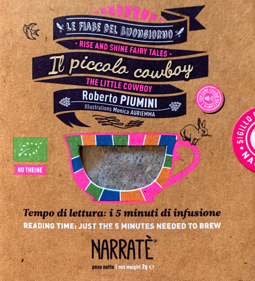 Il piccolo cowboy. Tempo di lettura: i 5 minuti di infusione-The little cowboy. Reading time: just the 5 minutes needed to brew