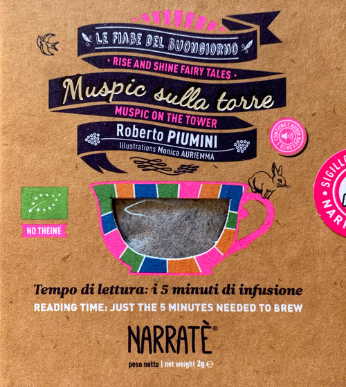 Muspic sulla torre. Tempo di lettura: i 5 minuti di infusione-Muspic on the tower. The little cowboy. Reading time: just the 5 minutes needed to brew