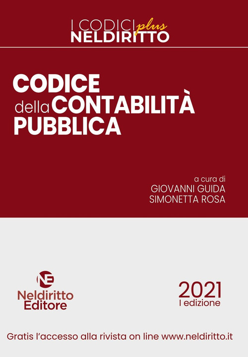 Codice della contabilità pubblica 2021