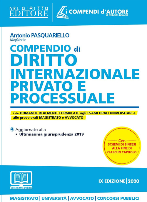 Compendio di diritto internazionale privato e processuale