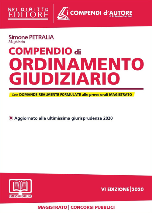 Compendio di ordinamento giudiziario
