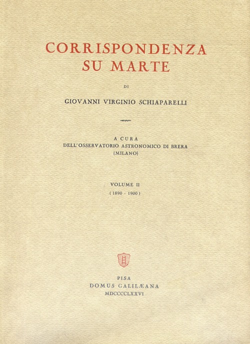 Corrispondenza su Marte