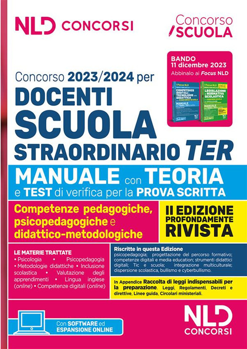 Concorso per 253 funzionari amministrativi, giuridici, contabili MIUR: Manuale completo per la preparazione alla prova preselettiva e scritta-Quiz per la preparazione alla prova preselettiva-Compendio di istituzioni di legislazione scolastica-Codice delle