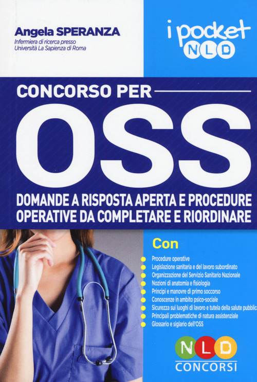 Concorso per OSS. Domande a risposta aperta e procedure operative da completare e riordinare