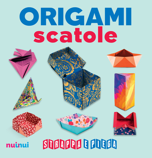 Origami scatole. Strappa e piega