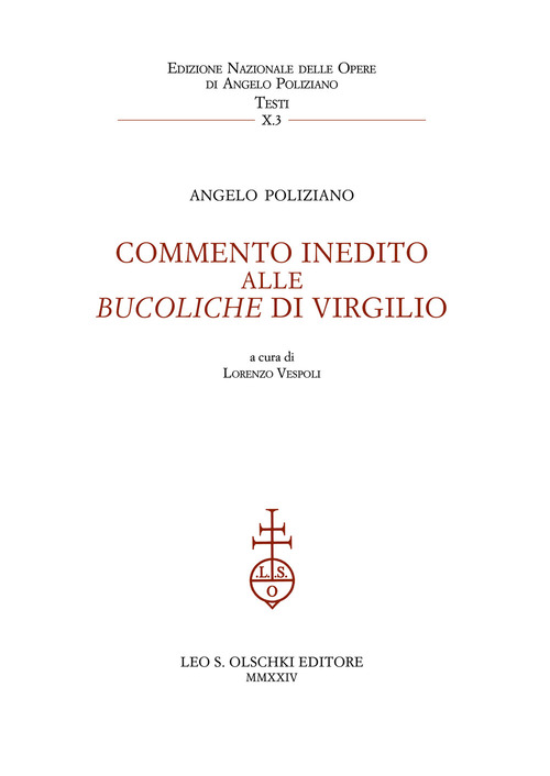 Commento inedito alle «Bucoliche» di Virgilio