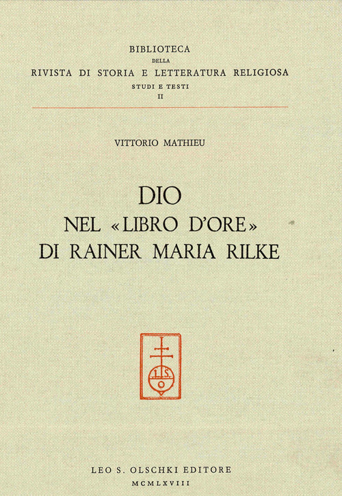 Dio nel «Libro d'ore» di Rainer Maria Rilke