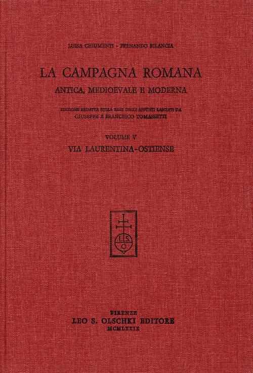 La campagna romana antica, medioevale e moderna