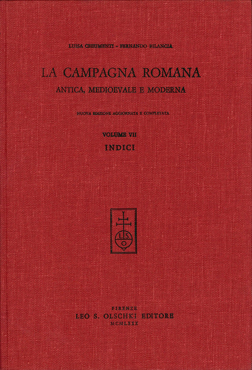 La campagna romana antica, medioevale e moderna