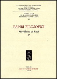 Papiri filosofici. Miscellanea di studi