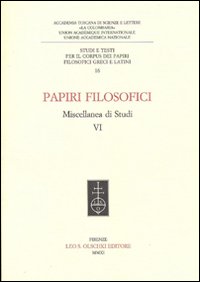 Papiri filosofici. Miscellanea di studi