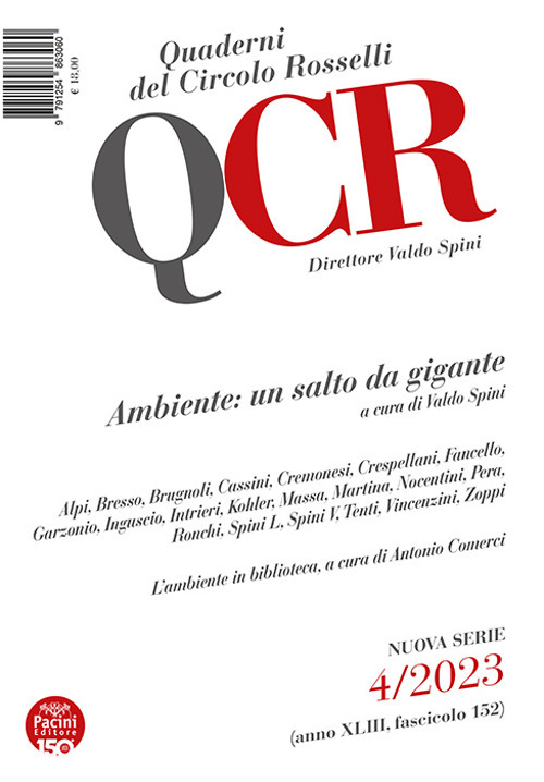 QCR. Quaderni del Circolo Rosselli