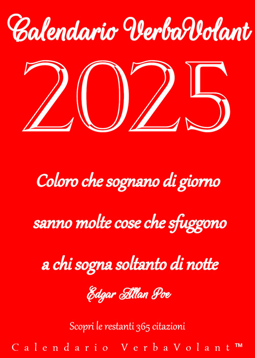 Calendario VerbaVolant 2025