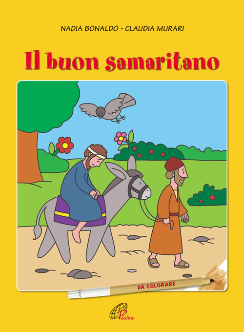 Il buon samaritano. Da colorare