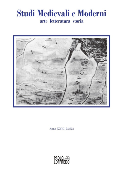 Studi medievali e moderni. Arte, letteratura, storia