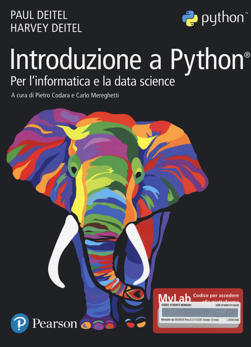 Introduzione a Python. Per l'informatica e la data science. Ediz. MyLab
