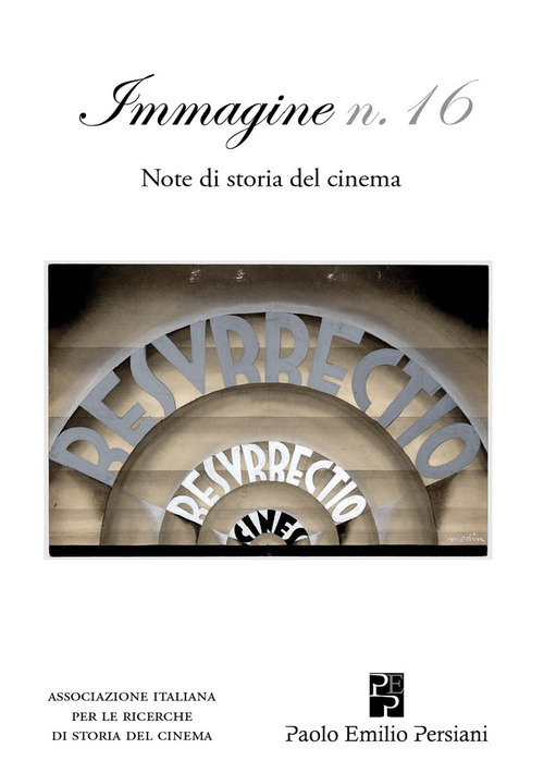 Immagine. Note di storia del cinema