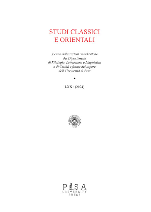 Studi classici orientali