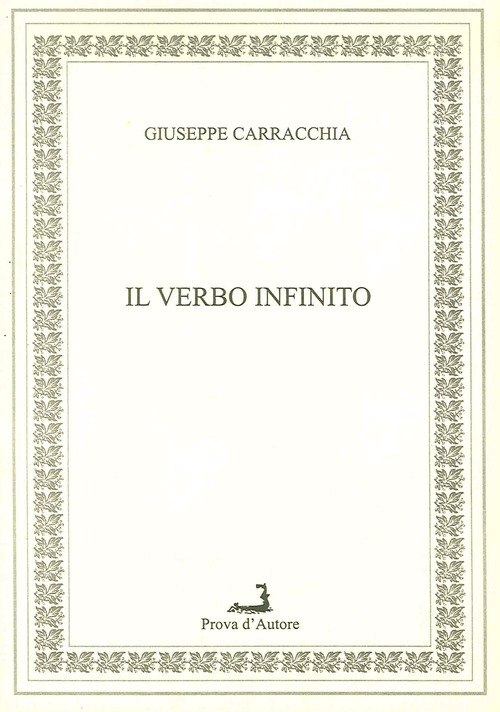 Il verbo infinito