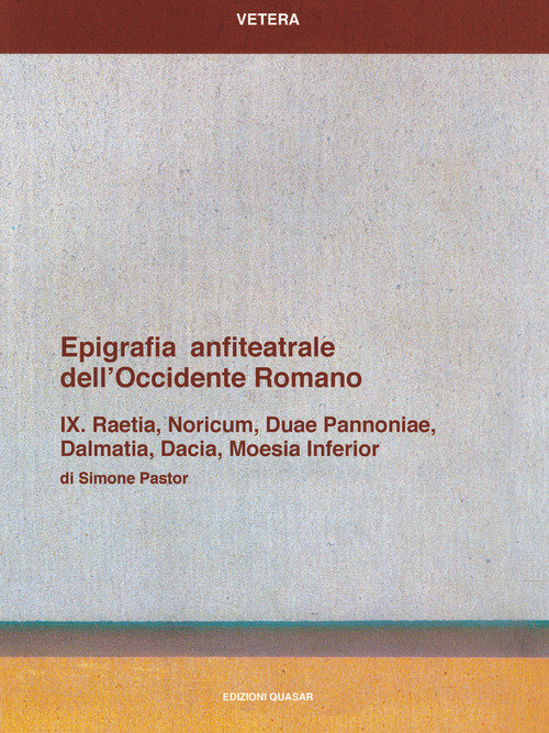 Epigrafia anfiteatrale dell'Occidente romano