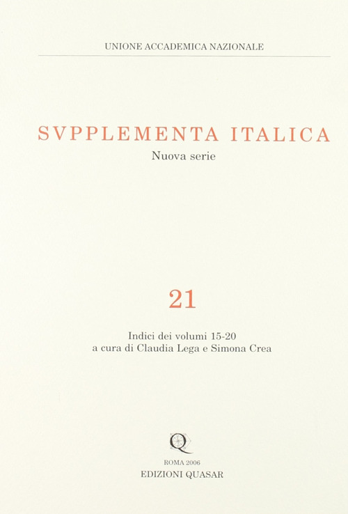 Supplementa italica