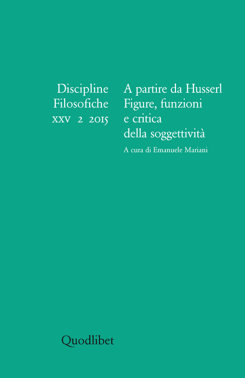 Discipline filosofiche