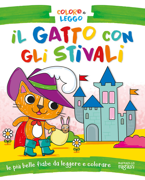 Il gatto con gli stivali. Coloro e leggo