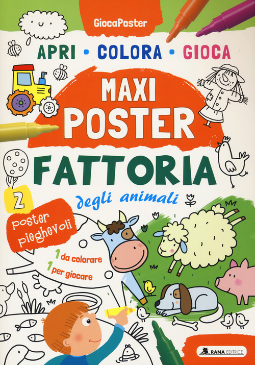 Fattoria degli animali. Maxi poster